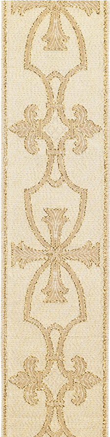 Fi11bn Narrow Olympus Braid Gold - Motif (838x1600), Png Download