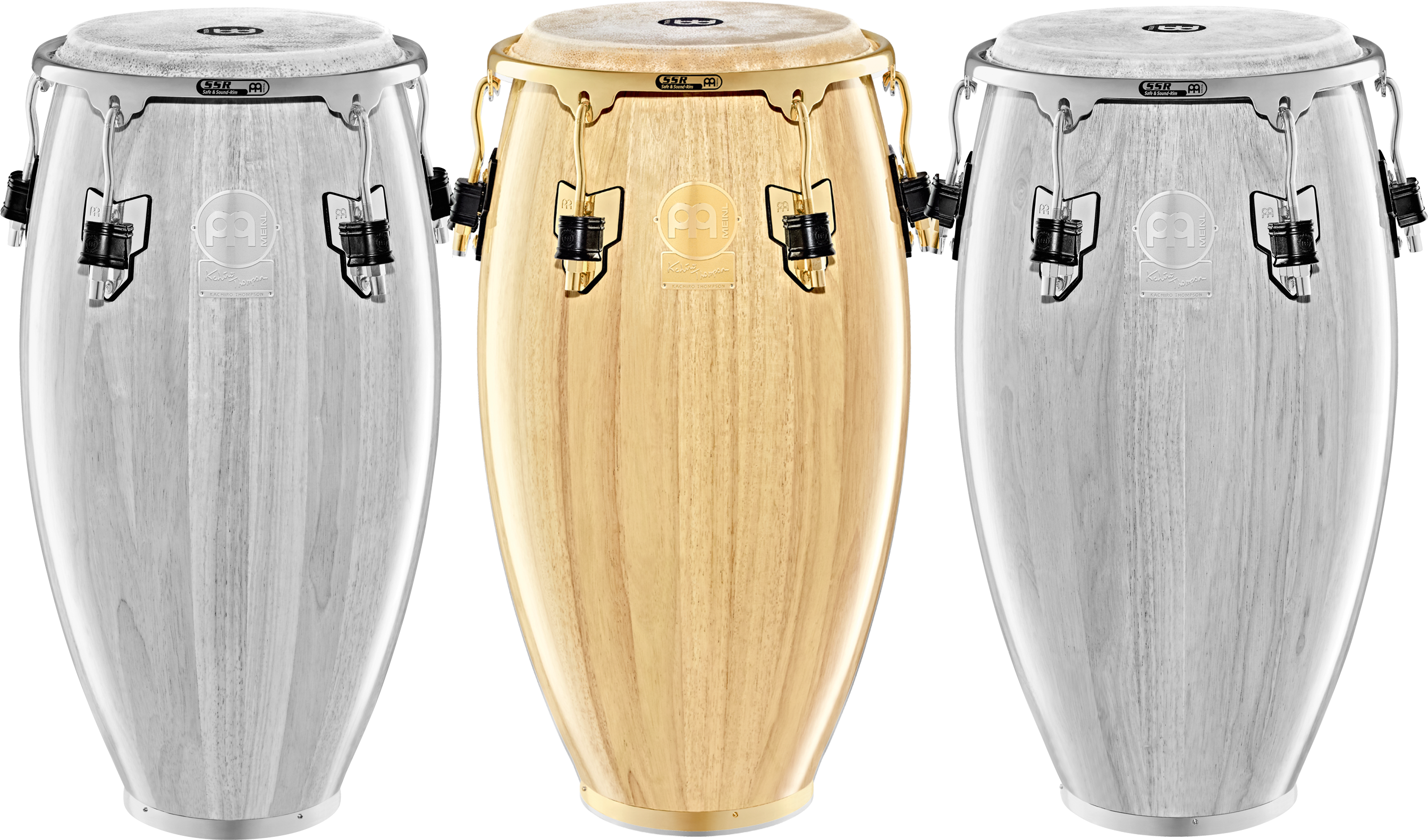 Artist Series "kachiro" Thompson Congas - Meinl Wkt1134nt Kachiro Thompson Artist Series 11 3/4" (3600x2700), Png Download