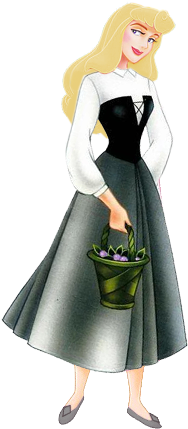Briar Rose - Briar Rose Aurora Disney (467x1052), Png Download