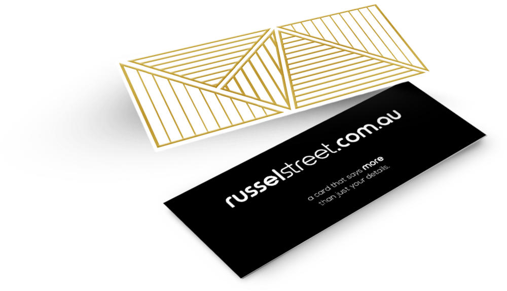 Business Cards Gold Foiling Slim (1000x574), Png Download