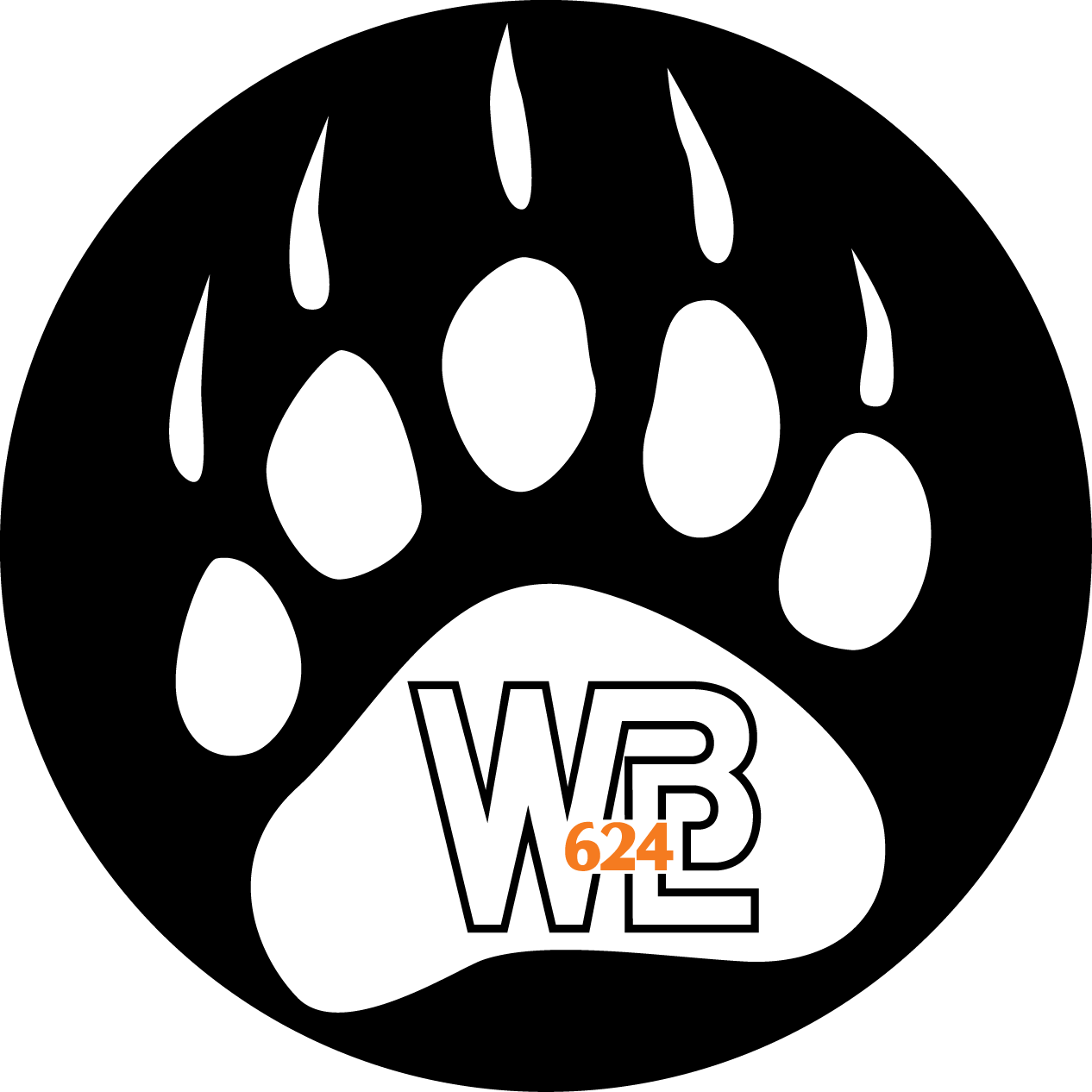 B Bear Paw Logo Images - White Bear Lake Schools Logo (1266x1266), Png Download