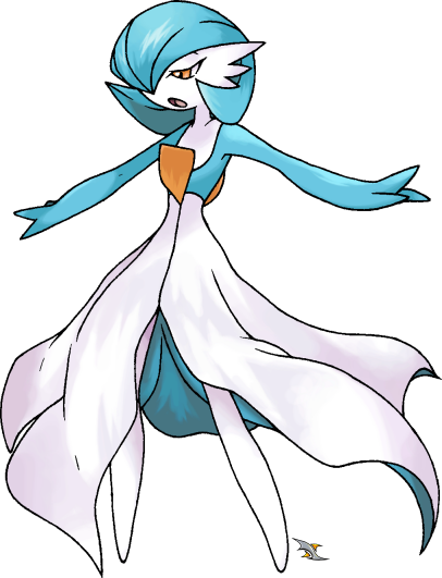 Shining By Xous54 - Pokemon Gardevoir Shiny Png (406x531), Png Download