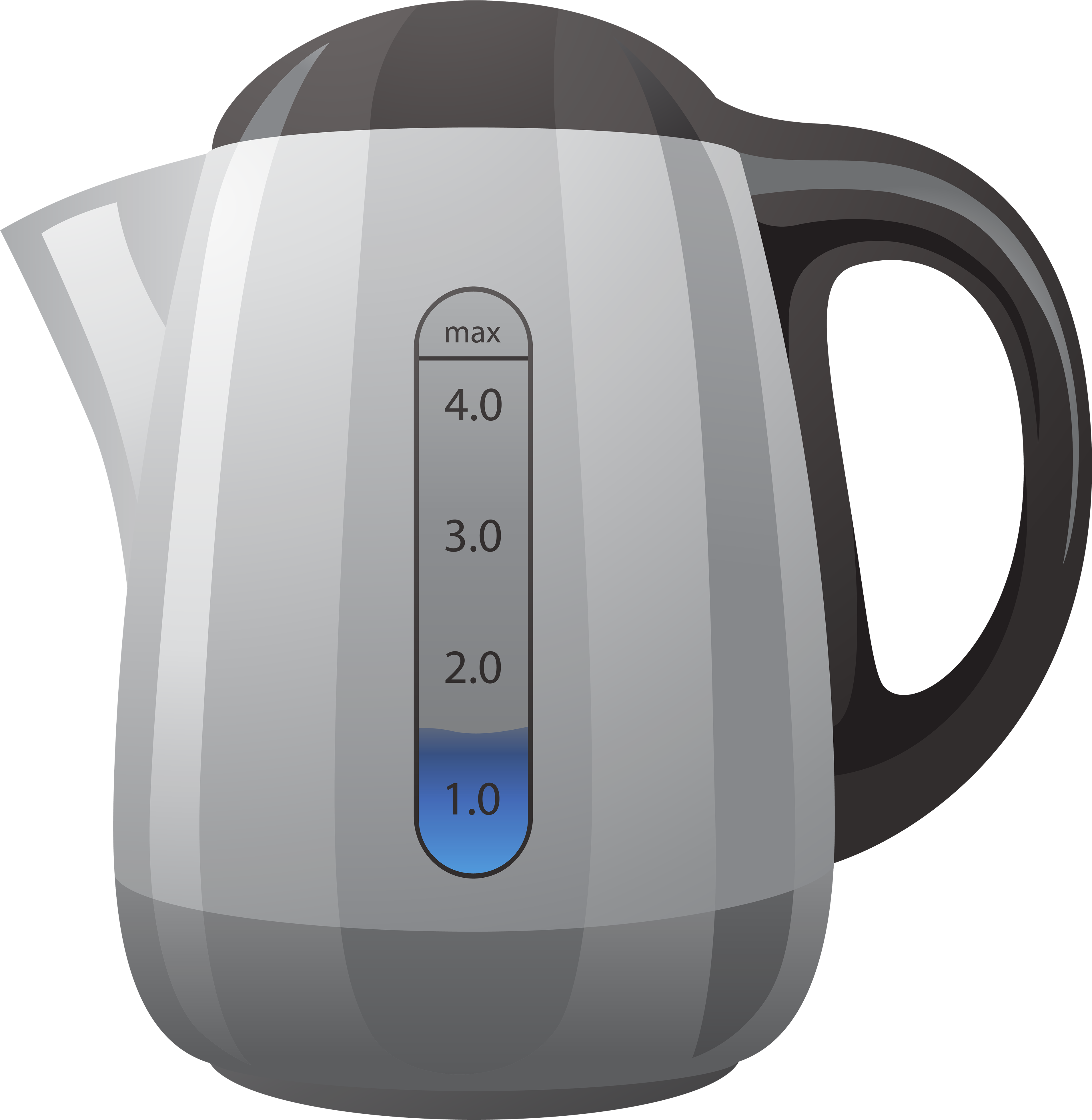 Electric Kettle Png Clipart - Electric Kettle Clipart (3902x4000), Png Download