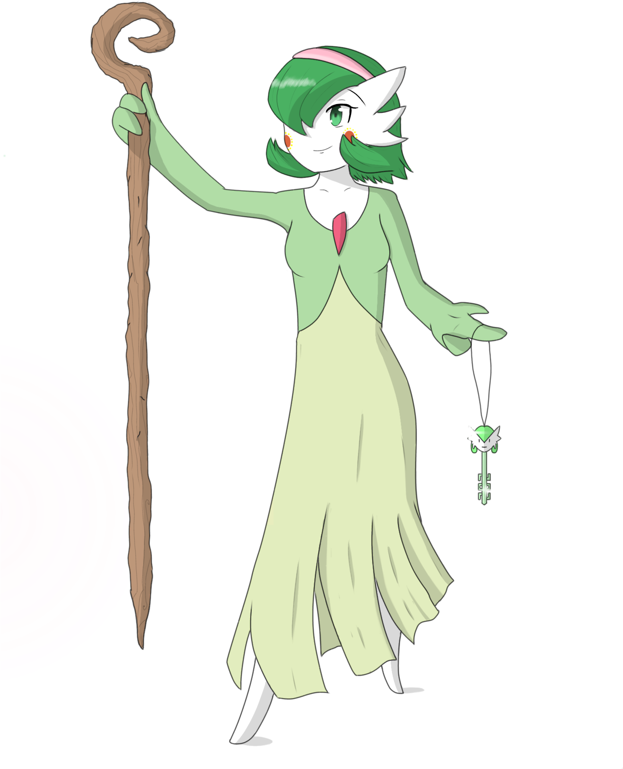“ask Alyx The Gardevoir - Illustration (1280x1623), Png Download