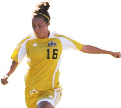 Umfk Women's Soccer Player - Woman Soccer Player Png (420x350), Png Download