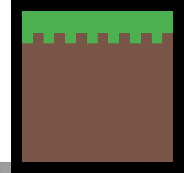 Minecraft Grass Block - Wood (1184x1184), Png Download
