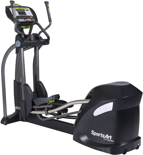 Sportsart Fitness Elliptical - Sportsart E875 Elliptical (600x652), Png Download