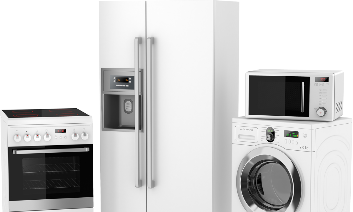 Services - Home Appliances Transparent Background (1200x722), Png Download