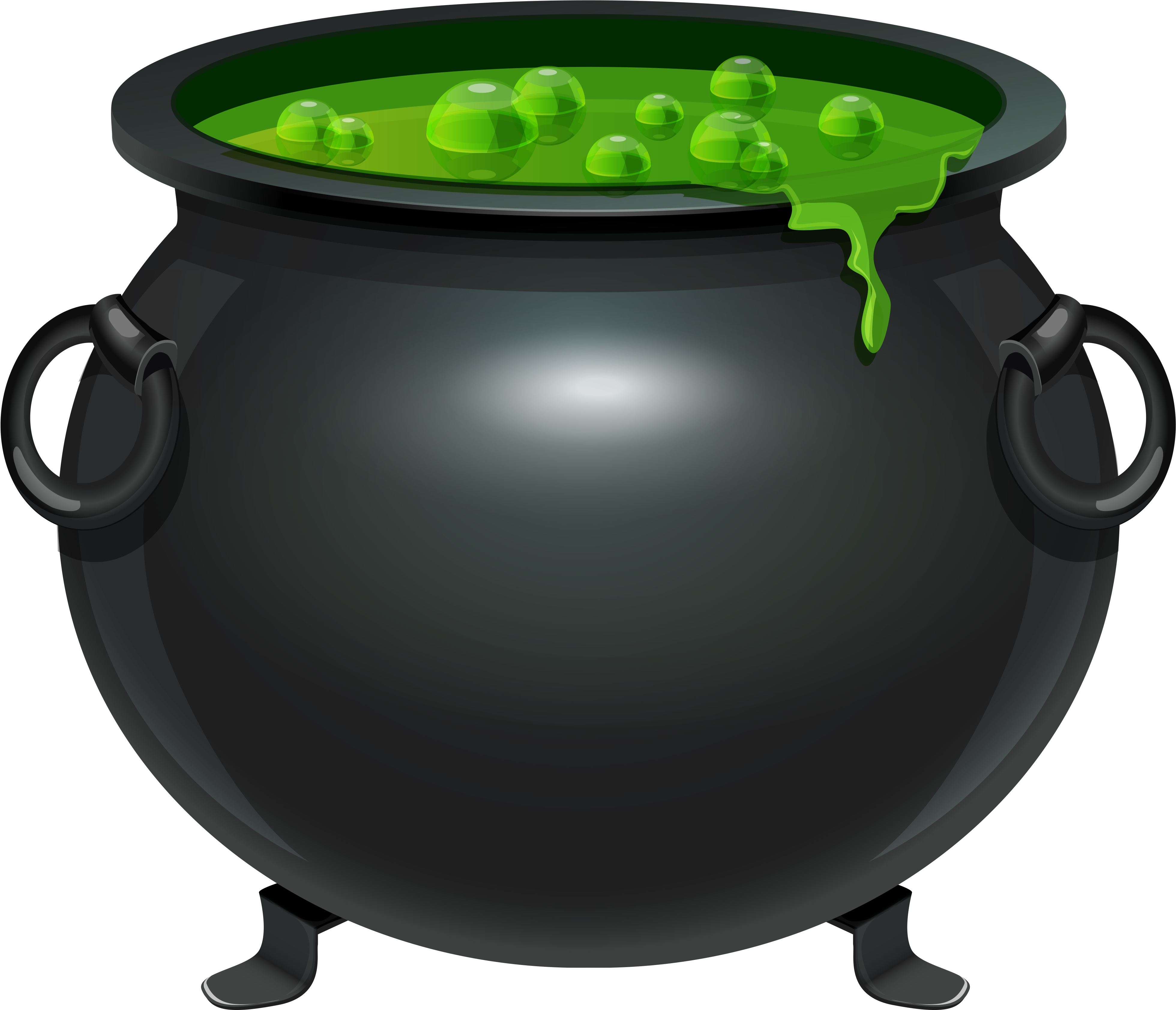Cauldron Clipart (4122x3481), Png Download