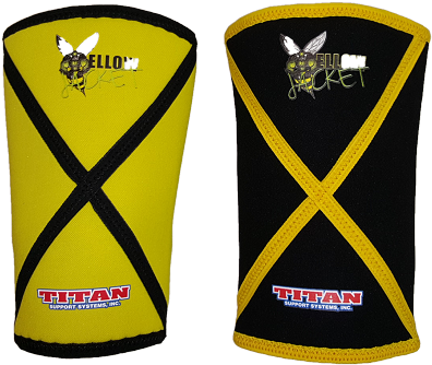 Privacy Policy - Titan Yellow Jacket Knee Sleeves - 7mm Neoprene - Powerlifting (750x421), Png Download