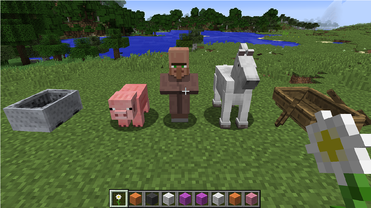 Minecraft Grass Block Png (1200x1200), Png Download