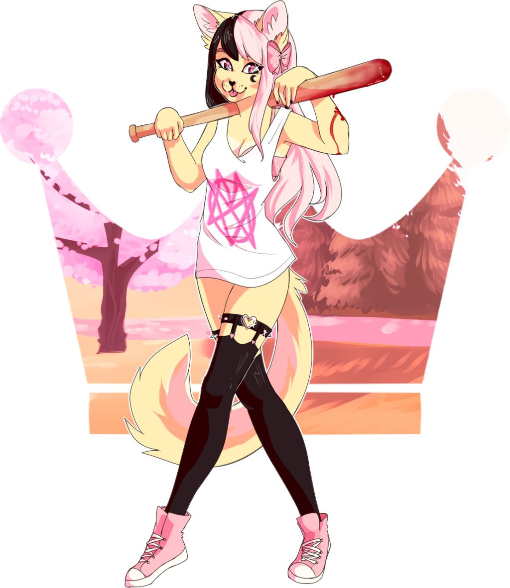 I Want The Guts And Glory, Baby By Nokitsune - Cartoon (1024x1182), Png Download