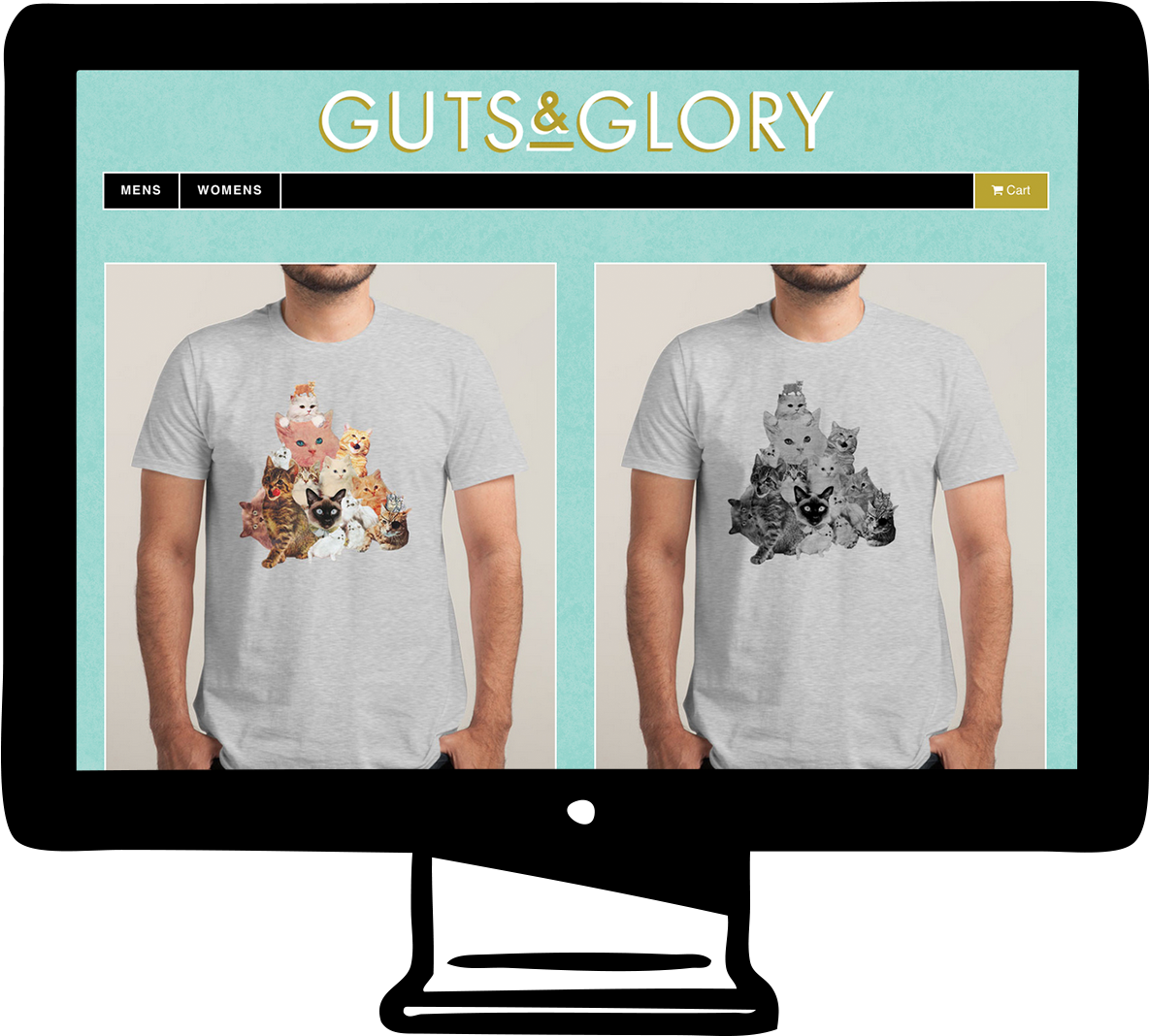 Figure-gutsandglory - Led-backlit Lcd Display (1200x1078), Png Download