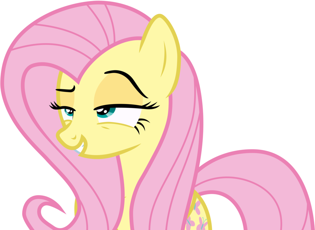 Clipart Royalty Free Library Fluttershys Teasing By - Fluttershy Vector (1024x769), Png Download