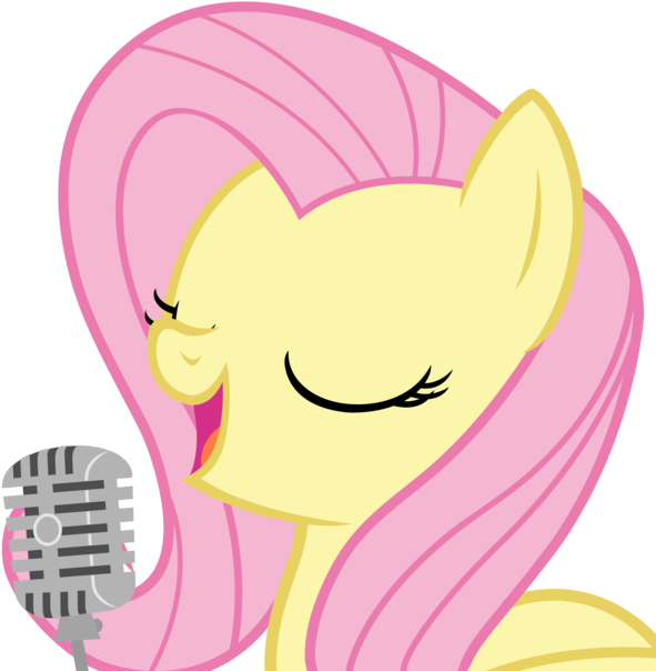 Fluttershy - Cartoon (600x605), Png Download