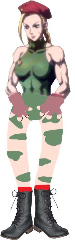 Cammy - Portable Network Graphics (324x1021), Png Download