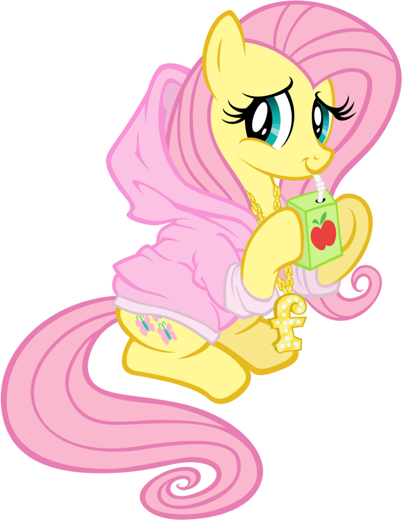 Original My Little Pony Fluttershy - Fluttershy Bases (788x1015), Png Download