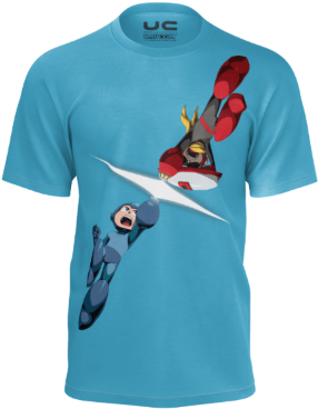 Mega Man Versus Proto Man - Collectable (400x400), Png Download