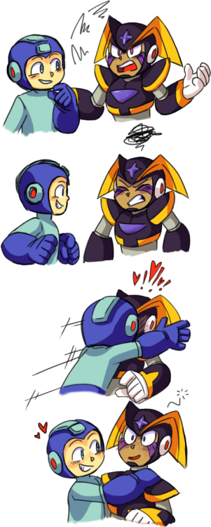 Bassrock Megaman (301x750), Png Download