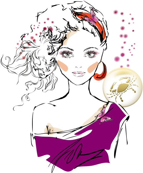 #cancer Http - //blog - Madamastrology - Com/p/homepage - Cancer (543x620), Png Download