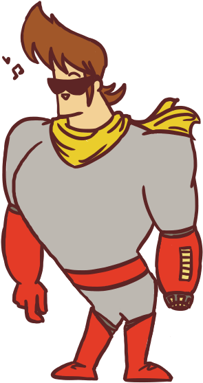 View Samegoogleiqdbsaucenao Tumblr Inline Naxs4emcm21qbdad9 - Protoman Johnny Bravo (400x600), Png Download