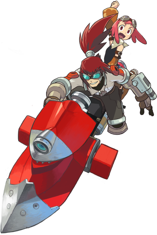 An Error Occurred - Megaman Legends 3 Zero (579x804), Png Download
