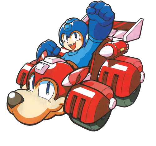 Mega Man And Protoman, From Mega Man - Megaman Battle And Chase Png (500x500), Png Download