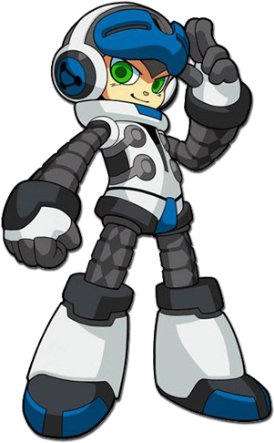 View Samegoogleiqdbsaucenao Beckthemightyguy , - Beck Mighty No 9 (336x537), Png Download