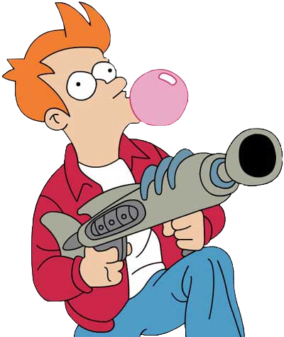 Futurama Png - Philip J Fry (400x474), Png Download