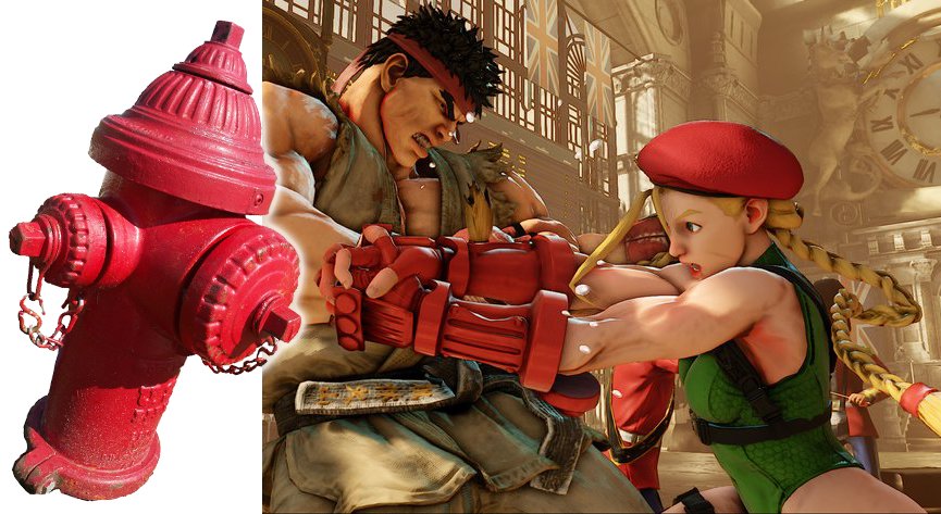 Come On Capcom, Admit It, This Was Where Your Inspiration - Capcom Street Fighter V Ps4 Game (865x473), Png Download
