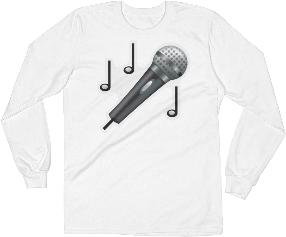 Men's Emoji Long Sleeve T-shirt - Emojistickers (1000x1000), Png Download