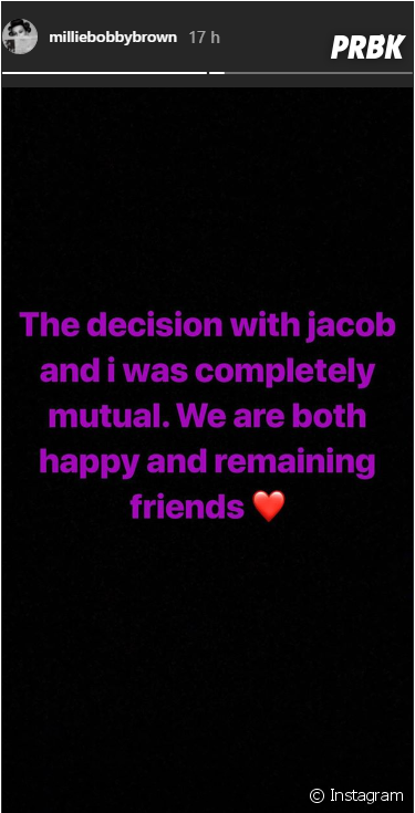 Millie Bobby Brown Annonce Sa Rupture Avec Jacob Sartorius - Millie And Jacob Breakup (624x734), Png Download
