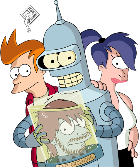 Futurama Png (509x579), Png Download