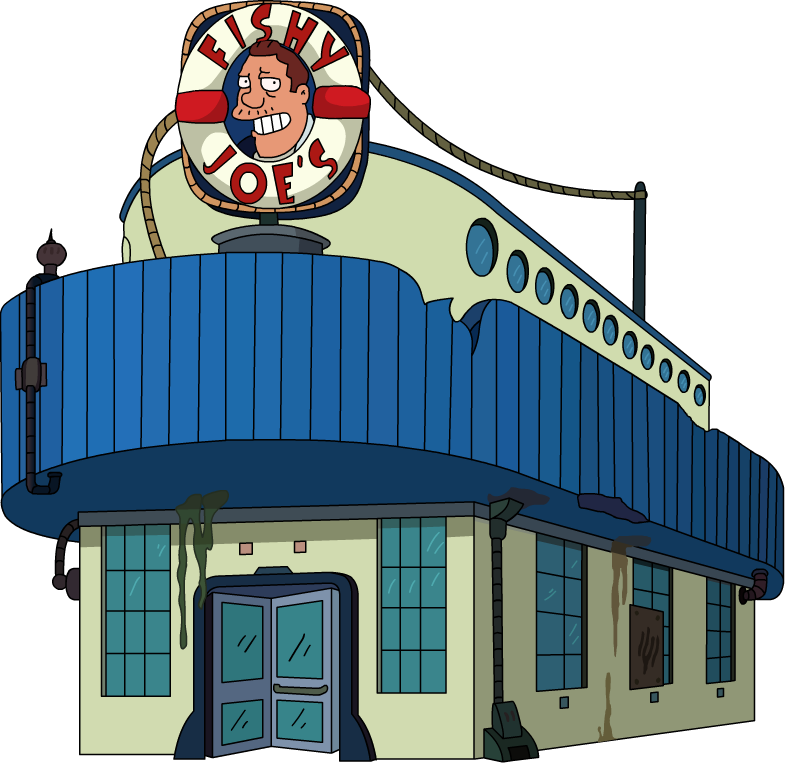 Fishy Joes - Futurama Fishy Joes (786x764), Png Download