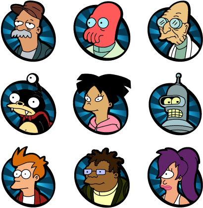Search - Futurama Icon Pack (444x444), Png Download