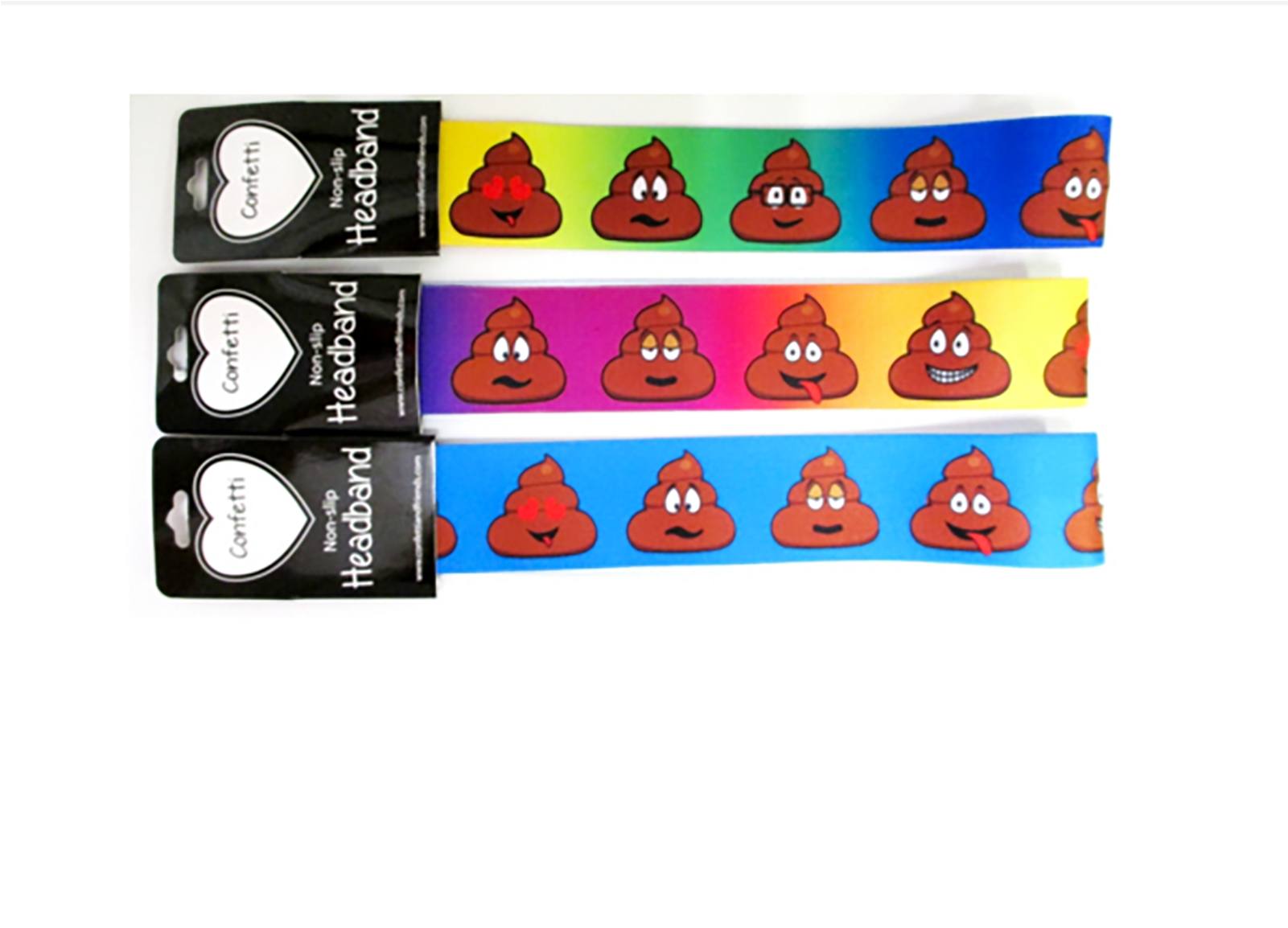 Confetti And Friends Poop Emoji Hair Ties - Costume (1600x1900), Png Download