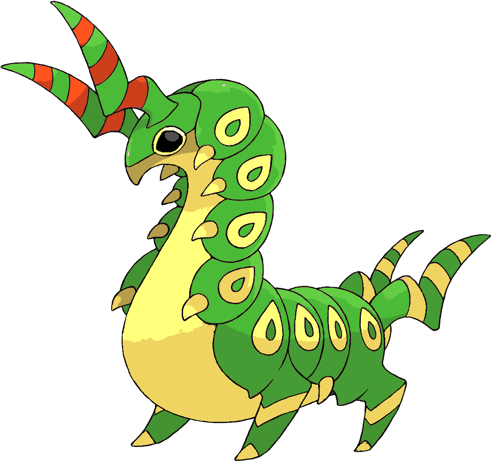 Mega Caterpie - Scolipede Pokemon Card (1000x937), Png Download