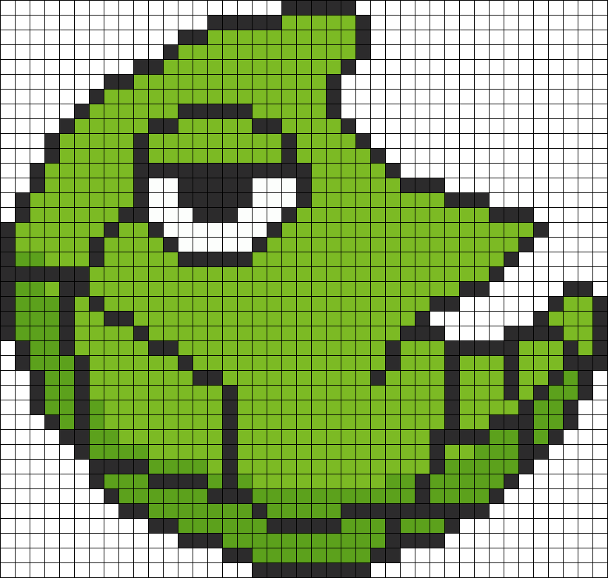 Caterpie - Bead (862x820), Png Download