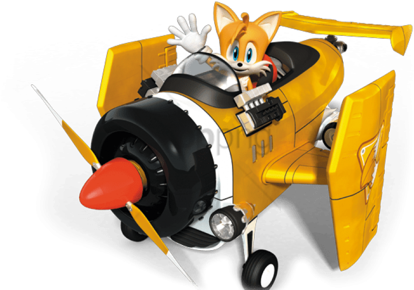 He Found On South Island After An Attempted Invasion - Sonic All Stars Racing Tails (603x413), Png Download
