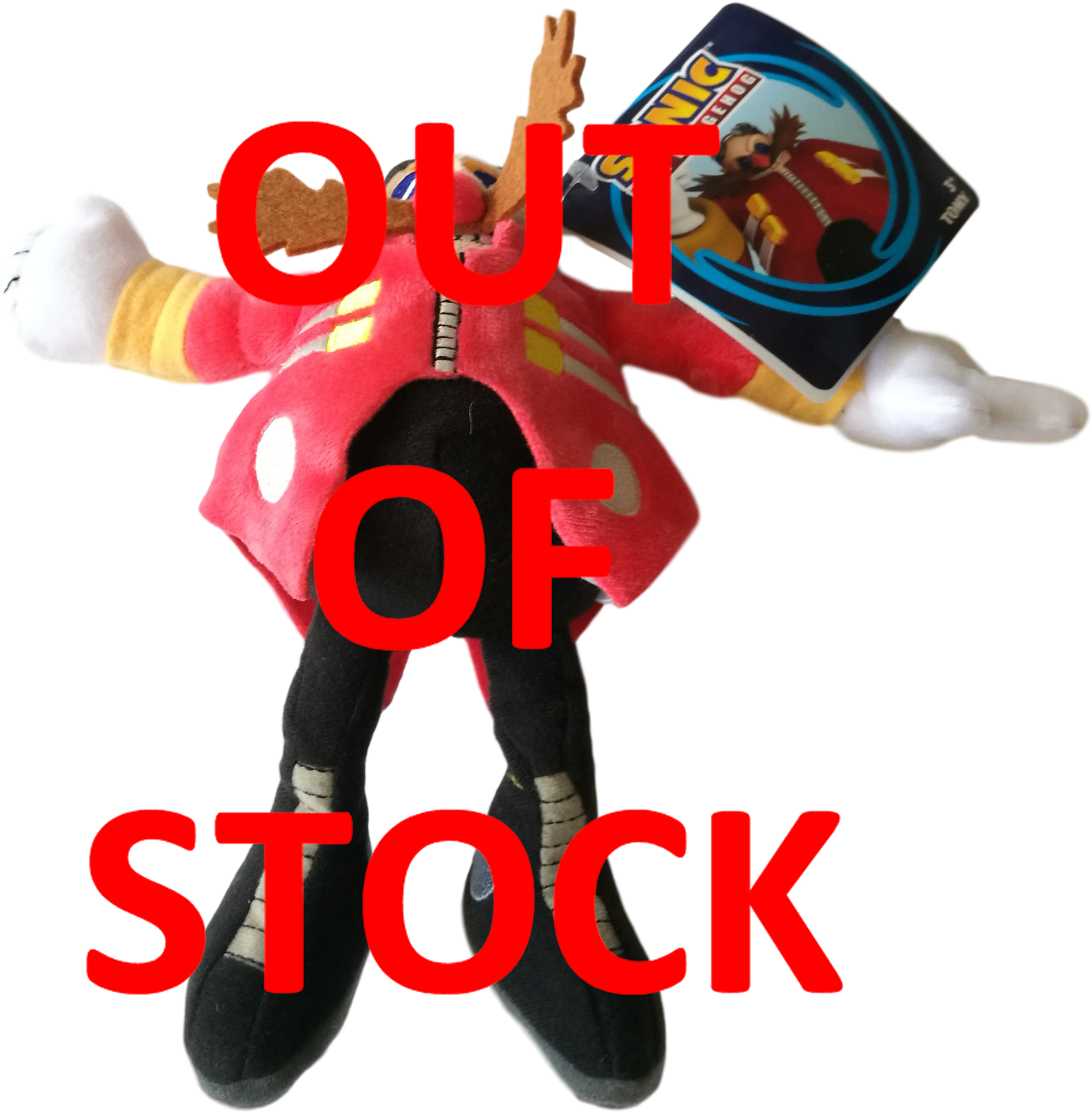 8" Modern Dr Eggman / Robotnik Plush - Dr Eggman (1772x1866), Png Download