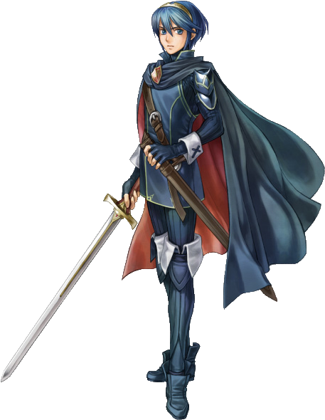 The Funny Thing Is, Lucina Looks More Like Marth Thanwell, - Fire Emblem Marth (457x590), Png Download