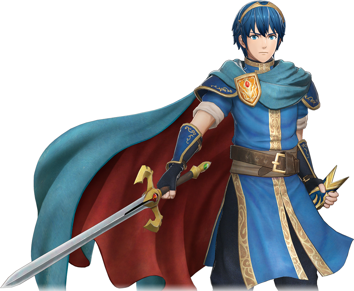 Marth - Marth New Mystery Of The Emblem (1800x1013), Png Download