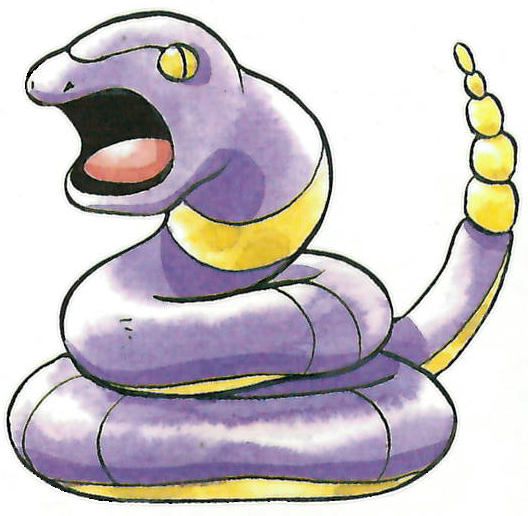Bug Catcher 1 Has 2 Level 10 Caterpie And A Level 10 - Sugimori Ekans (528x516), Png Download