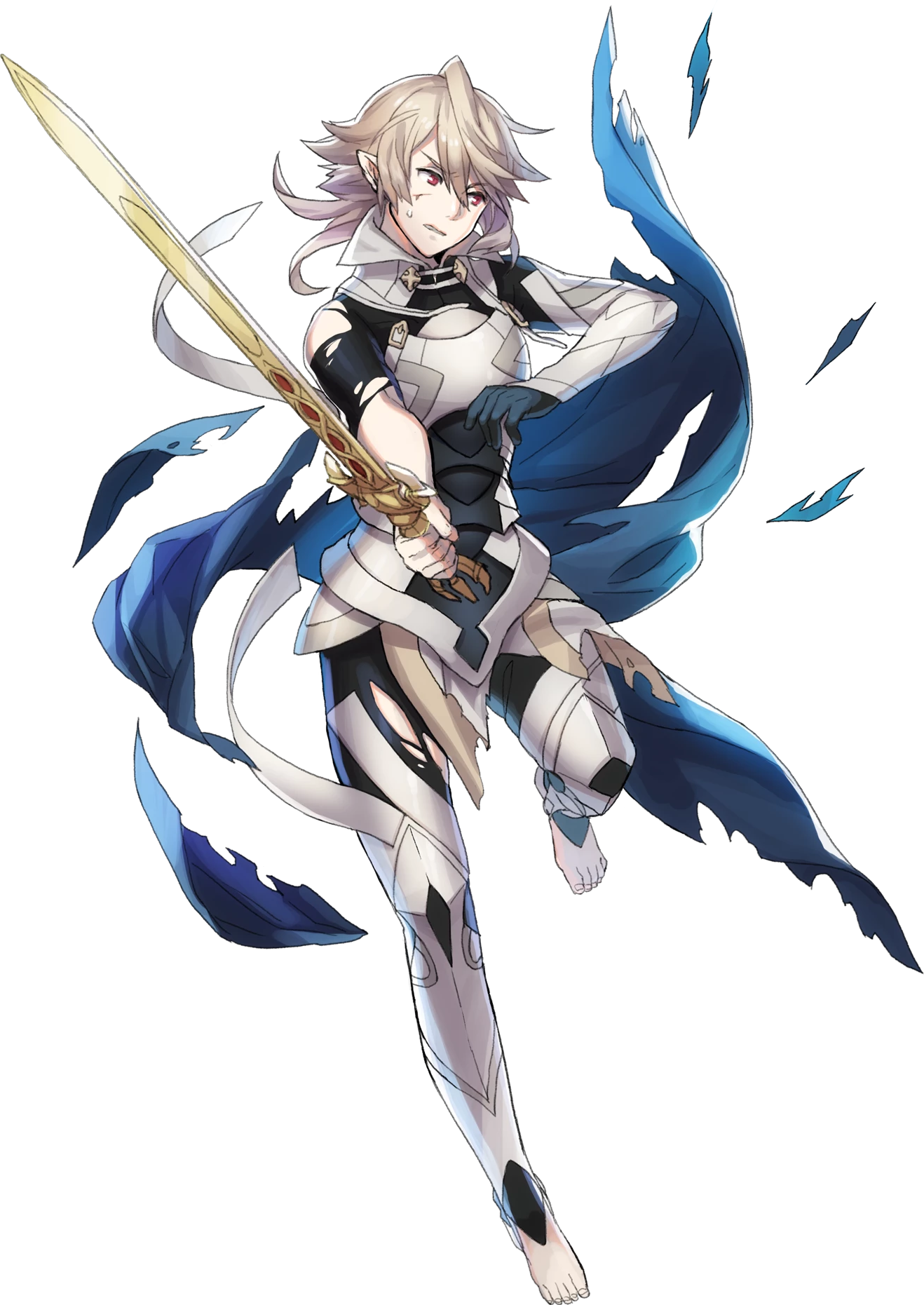 Corrin - Fire Emblem Corrin Male (1318x1861), Png Download