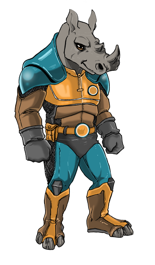 Vietnam Be My Hero Rhino Ranger (607x1034), Png Download