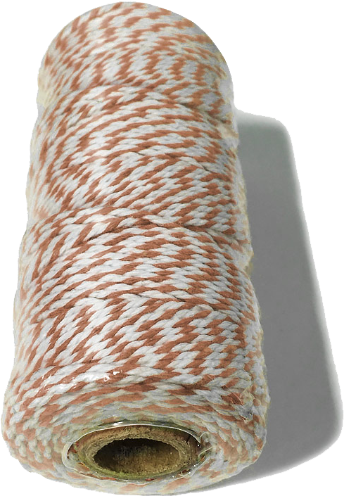 Brown And White Bakers Twine - Skrapushka (760x760), Png Download