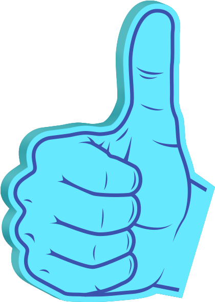 Foam Hands Emoji Sticker Pack Messages Sticker-1 - Sticker (600x600), Png Download