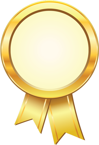 360 Financial Strategists Gold Ribbon (500x500), Png Download