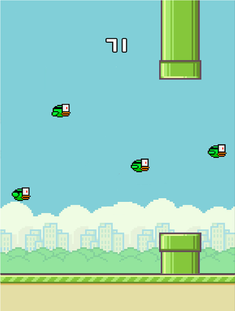 Flappy Bird Pipes Png - Grass (1920x1080), Png Download