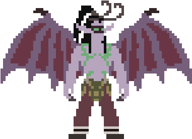 Illidan Stormrage As Requested By Neo-kitti - Illidan Stormrage (400x400), Png Download